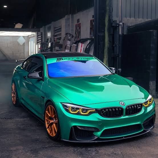 Green vehicle wrap finish